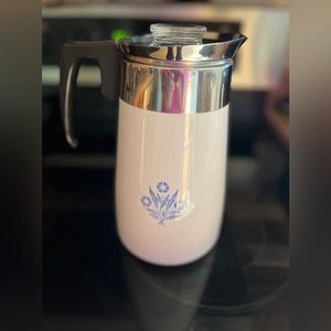 Corning vintage 1970’s Coffeepot Blue Cornflower pattern